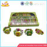 Wholesale DIY Beautiful Wooden Big Beads Toy Funny Baby Wooden String Big Beads Toy W11E007 thumbnail-3