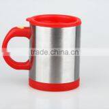 Hot Sales Self Stirring Mugs With Batteries Stainless Steel Coffee Mug LS Eplus thumbnail-3