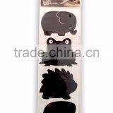 Decorative Chalkboard Label for Glass Bottle, Lovey Design Chalkboard Label Sticker, Elephant, Frog, Fish Pattens thumbnail-1