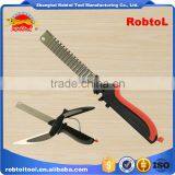 3 in 1 Kitchen Clever Scissors Shears Multi Function Clever Cutter Food Choppers Smart Knife Board Vegetable Slicer thumbnail-5