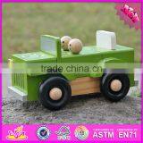 2016 New Design Funny Children Wooden Toy Jeep Car W04A326 thumbnail-6
