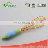 WCR040 Egg Whisk - Kitchen Utensil for Sauces, Roux & Gravy - 10-inch,TPR Handle ,silicone Head thumbnail-1