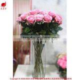 China Artificial Flowers Artificial Flower for Wedding Decoration Big Artificial Rose thumbnail-1