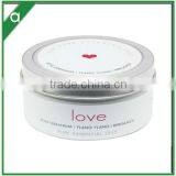 Multi Colored Scented Candle in Glass Vessel With Gift Box thumbnail-3