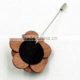 Handmade Men's Gift Wooden Lapel Pins thumbnail-6