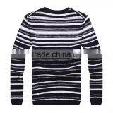Raidy Boer Men's O Neck Fashion Stripe Cotton Knitwear/sweater thumbnail-5