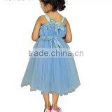 Baby Girl Frock Designs Tutu Flower Net Prom Dresses HSD2405 thumbnail-3