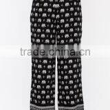 2017 Summer Lady Custom Animal Print Light Weight Pants Hotsale thumbnail-5