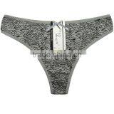 Yun Meng Ni Sexy Underwear Zebra Printed Women's T-back Soft Cotton Thong thumbnail-5