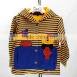 Cute Animal Interlock 100% Polyester Bulk Wholesale Korean Style Children Clothing thumbnail-1