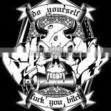 God Bless American Eagle Heat Transfer Sticker Custom T-shirt Printing Wholesale thumbnail-2