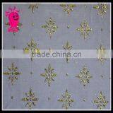 2015 Wholesale Christmas Tulle Snow Printing Soft Tulle for Christmas thumbnail-3