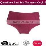 Red Women's Brief Boxers Cotton Underwear thumbnail-1