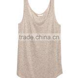 Cotton Curve Hem Ladies Stringer Vest thumbnail-2