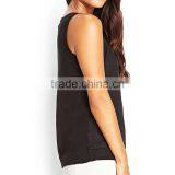 Blank Knitted Summer Woman Vest Comfortable Tank Top thumbnail-2