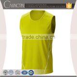 Man Sleeveless O-neck Polyester T-shirt for Sports thumbnail-4