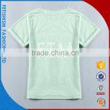 China Supplier O-Neck Style Customized Color Light Cyan Cool T-shirt Boy t Shirts Fancy for Little Boys thumbnail-6