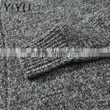 American Winter Autumn Women Turtleneck Color Block Cashmere Pullover Sweater thumbnail-5