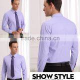 Custom 100% Cotton White Pant Shirt New Style Pant Men's Dress Shirt Design thumbnail-4