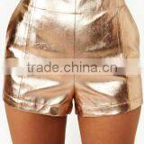 Smokin 'hot Big Feeling Space Rose Metal Color High Waist Lederhosen thumbnail-1