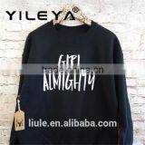 Fashionable 100% Cotton Printing Shirt Crewneck Sweatshirt thumbnail-2