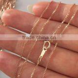 14k Price Gold Filled Necklace Gold Plated Chain thumbnail-2