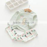 Casual Style Soft Printing Two Pieces Set Cotton Girl Pajamas thumbnail-3