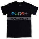 Guangzhou Shandao Men Custom 200g 96% Cotton 4% Spandex Summer Short Sleeve Best Printed T Shirt Sites thumbnail-5