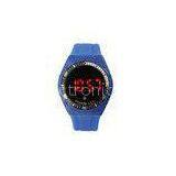 Blue Silicone LED Digital Wrist Watch Boys Sport Electronic Watch thumbnail-1