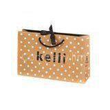 Fashionable Clothes Recycled Paper Bags / 200gsm Art Paper Bag