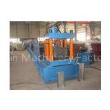 High Precision C Shaped Purlin Roll Forming Machine 82mm Solid Steel