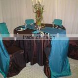 plain taffeta wedding chair cover