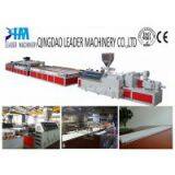 pvc wood plastic wpc foam door plate/board extrusion line