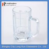 LongRun alibaba china Carved transparent beer glass cups with handle new items in china market