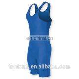 Wholesale Cheap Sublimation Printed Men's Wrestling Singlet thumbnail-6