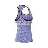 High Grade Good Quality Quick Dry Ladies Dri Fit Tank Tops in Blulk Wholesale Compression Tank Top thumbnail-3