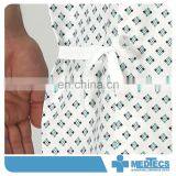 Color-Printed Floral Flame Retardant Hospital Night Dress Patient Gown thumbnail-5