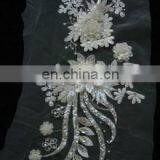 3D Sequin Work Fabric thumbnail-1