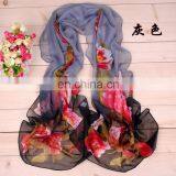 Suppliers Wholesale Cheap Fashion Design Chiffon Lady Scarf thumbnail-6