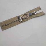 #3#5 Nylon Zipper With Special Puller Close End ( Metal Top and Bottom Stop) thumbnail-1