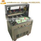 Multi- Function Double Round Pan Fried Ice Cream Roll Machine thumbnail-6