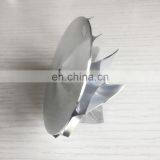 GTX3076 6+6 лопастей, диаметр отверстия 58.00/78.13 мм: 6.00, высокопроизводительный турбофрезерующий/алюминиевый 2618/массивный компрессорный колесо для автогонок thumbnail-4