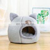 I@home Amazon Warm Round Semi-closed Cozy Luxurious Plush Cat Nest Bed for Cat thumbnail-4