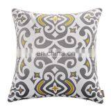 Grid Gray Color Square Cushion for Bedroom Sofa Car thumbnail-2