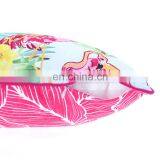 Outdoor Accent Pillow Cover Flamingo Paradise Large Water UV Stain-Resistance Tropical Decorative Replacement Cushion Cover thumbnail-5