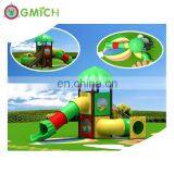 Cost-effective Children Outdoor Playground Equipment Kids Plastic Swing and Slide for Garden JMQ-G086D thumbnail-6