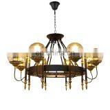 Винтажный промышленный ретро-коммерческий люстра thumbnail-2