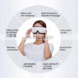 Min Acupuncture Relaxer USB Bluetooth Vibration Smart Eye Massager Heated thumbnail-1
