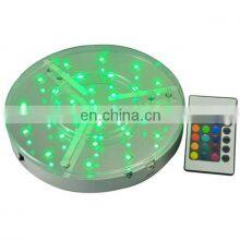 6 Inch Crystal 7 Colors Changed Led Light Base With Rechargeable Battery thumbnail-2