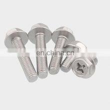 Metric Size Grade 8.8 Grade 10.9 Serraged Bolt Flange Stainless Steel M12